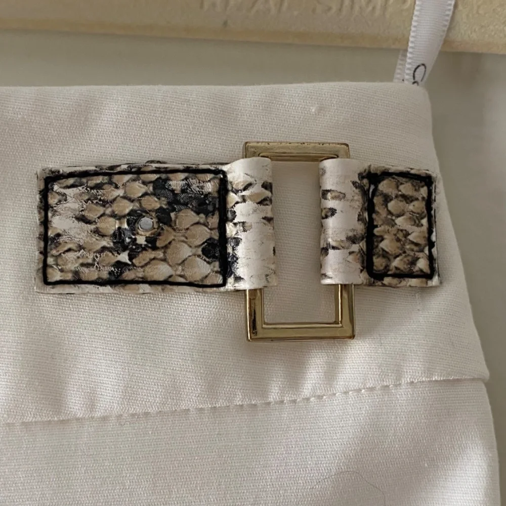 Calvin Klein Off-White Office Skirt Size 8 - Picture 3 of 5